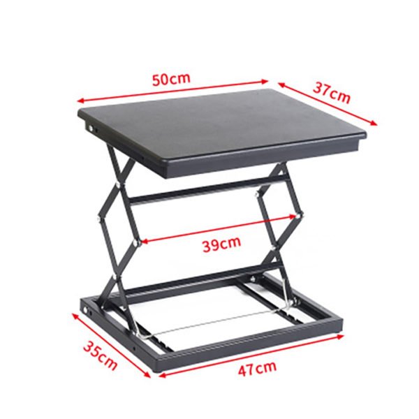 Height Adjustable Desk Converter Stand