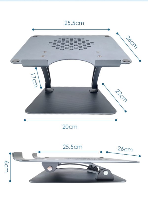 adjustable laptop stand riser