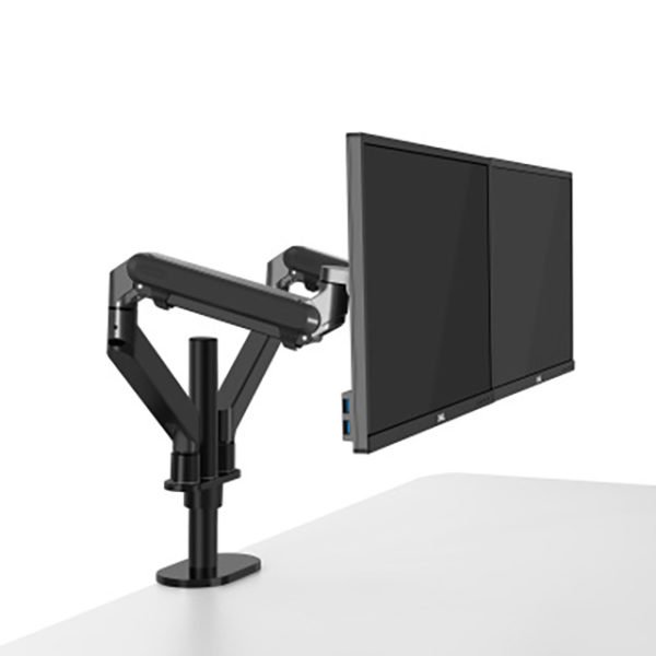 dual monitor stand arm