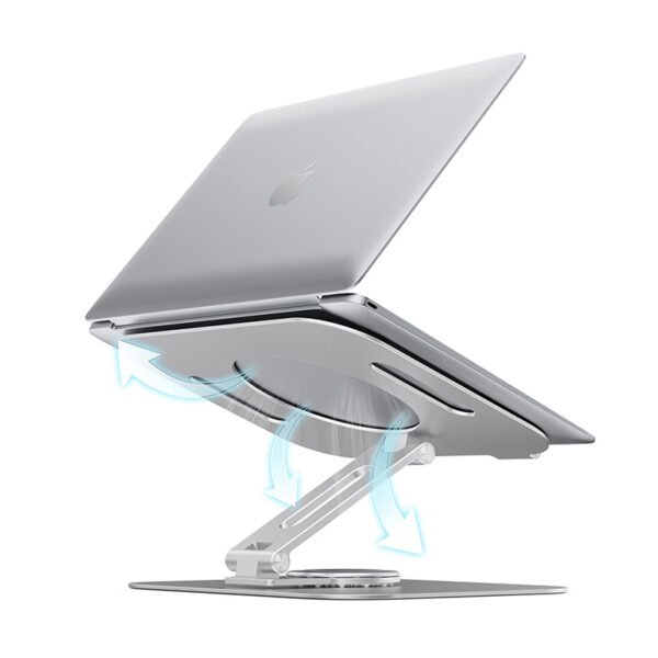 ajustable lifting laptop stand base